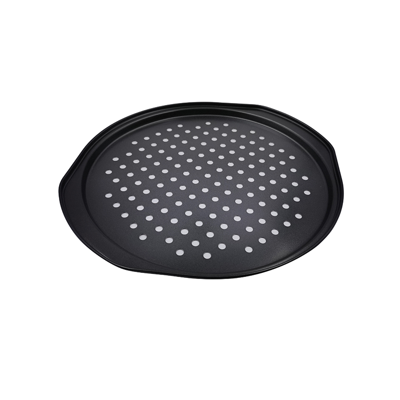 Carbon Steel Round Pizza Plate with Hole